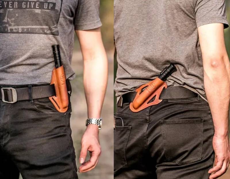 NexTorch® kožené púzdro V68 Walker, čierne