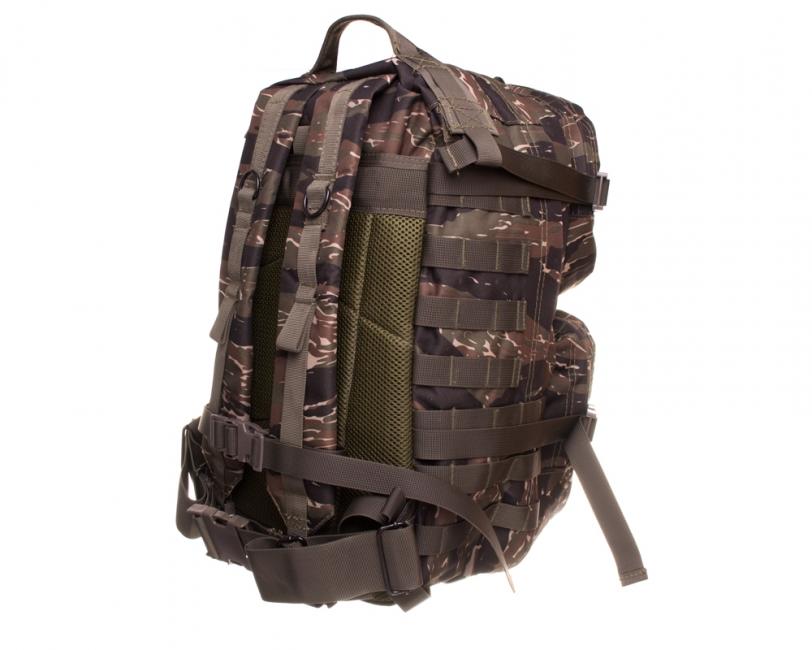 MFH Assault 2 Backpack 42L, Tiger Stripe