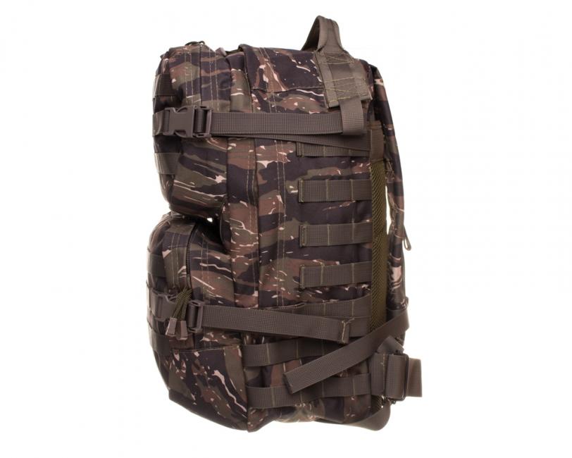 MFH Assault 2 Backpack 42L, Tiger Stripe