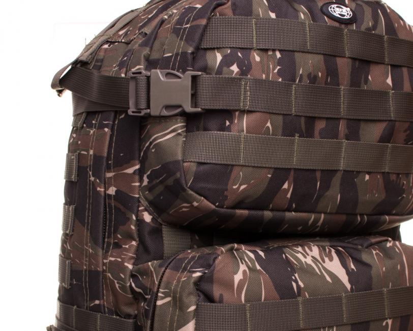 MFH Assault 2 Backpack 42L, Tiger Stripe