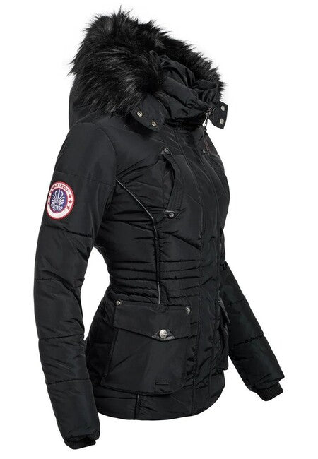 Marikoo VANILLA Women's Winter Jacket with Hood