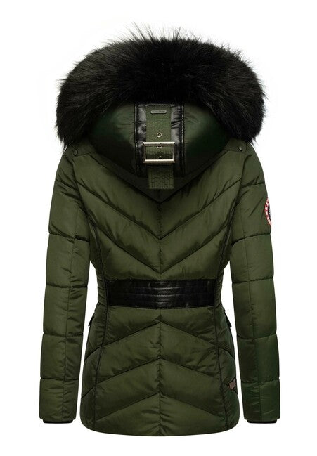 Marikoo VANILLA Women's Winter Jacket with Hood