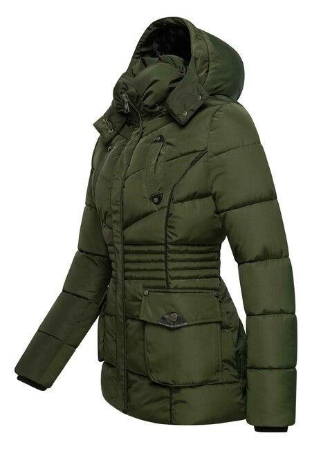 Marikoo VANILLA Women's Winter Jacket with Hood