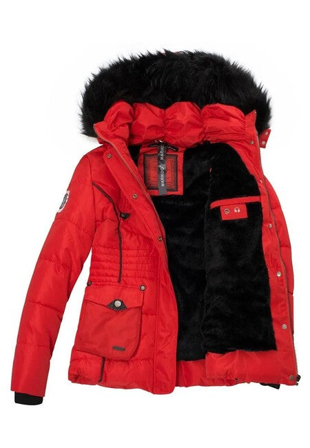 Marikoo VANILLA Women's Winter Jacket with Hood