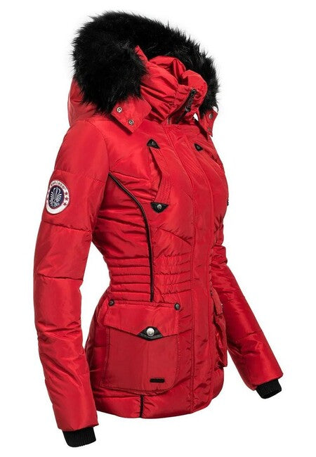 Marikoo VANILLA Women's Winter Jacket with Hood