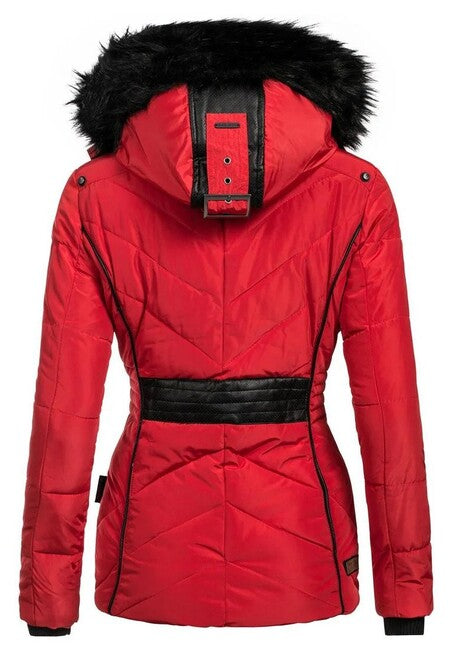 Marikoo VANILLA Women's Winter Jacket with Hood