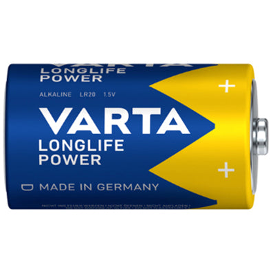 Varta Longlife Power D / Mono Batteries, 2 pack
