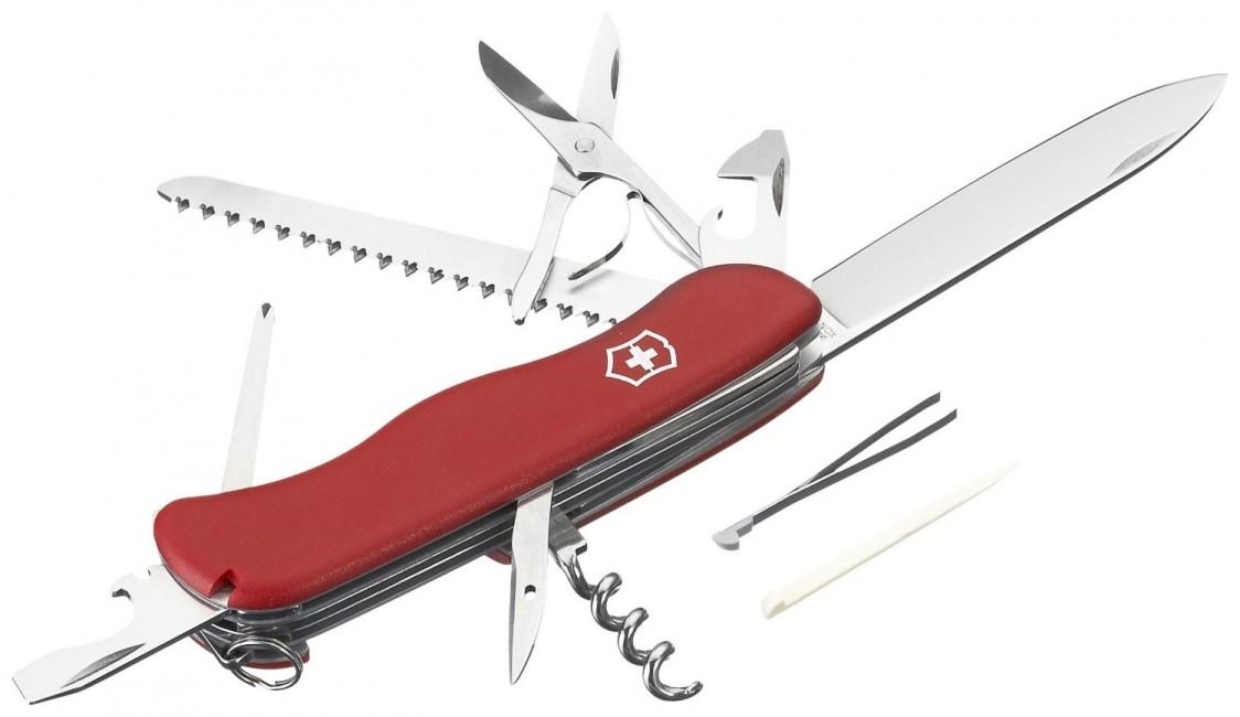 Victorinox Outrider Pocket Knife, Red, 111mm