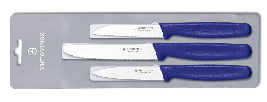 Victorinox 3-dielna súprava nožov Standard, modrá