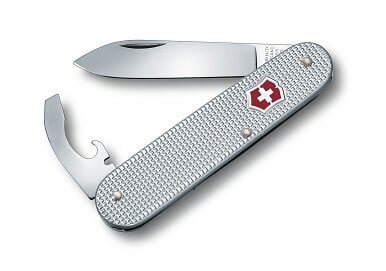 Victorinox ALOX Bantam Multitool, Silver, 5 Functions Knife, 84mm