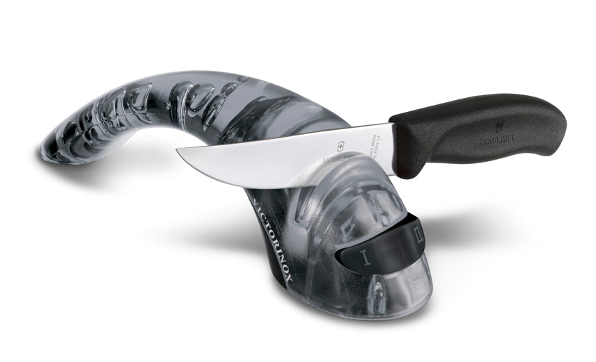Victorinox brúska na nože s keramickým mechanizmom, čierna