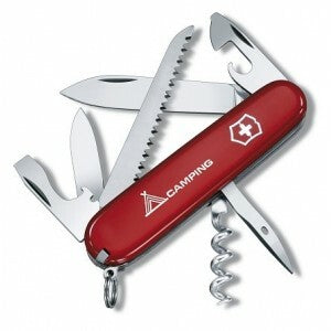 Victorinox Camper Multi-Tool Knife 91mm, Red, 13 Functions