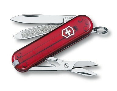 Victorinox Classic Multitool, Red, 58mm Knife, 7 Functions