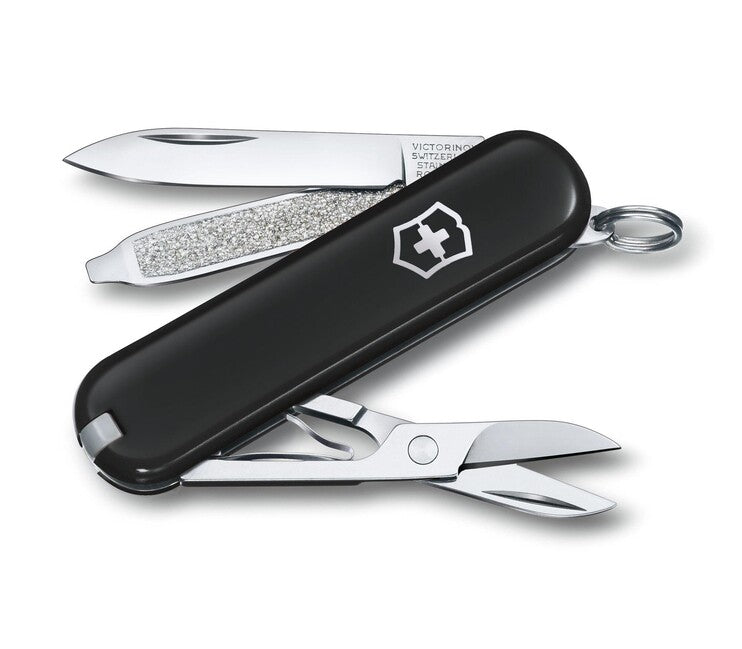 Victorinox Classic SD Colors Dark Illusion Multi-Tool Knife 58mm, Black, 7 Functions