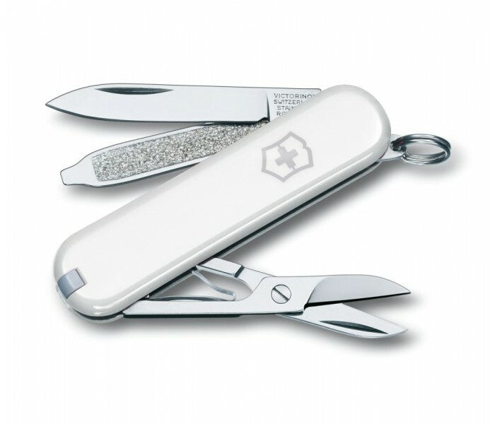 Victorinox Classic SD Multifunctional Knife, White, 7 Functions, Blister