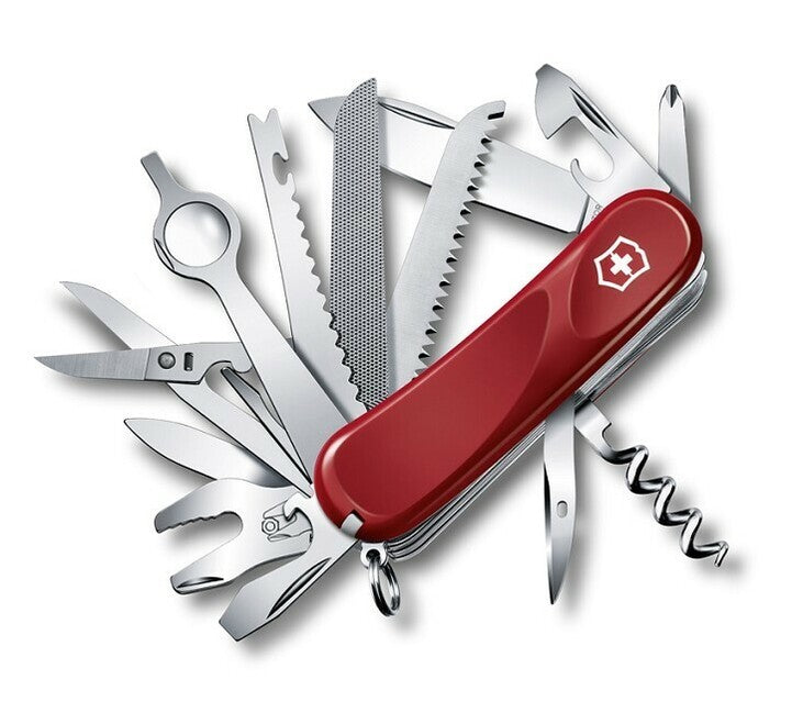 Victorinox Evolution 28 Multitool, Red, 85mm Knife, 23 Functions