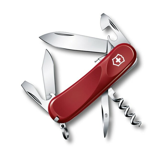 Victorinox Evolution S101 Multitool, Red, 85mm Knife, 12 Functions