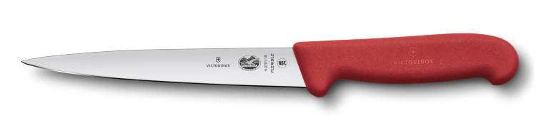 Victorinox Filetovací nôž Fibrox, červená