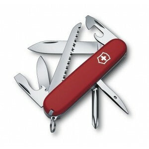 Victorinox Hiker Multi-Tool Knife 91mm, Red, 13 Functions