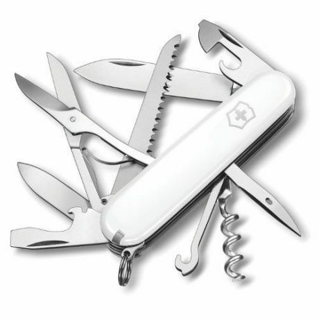 Victorinox Huntsman Multitool 91 mm, White Knife, 15 Functions