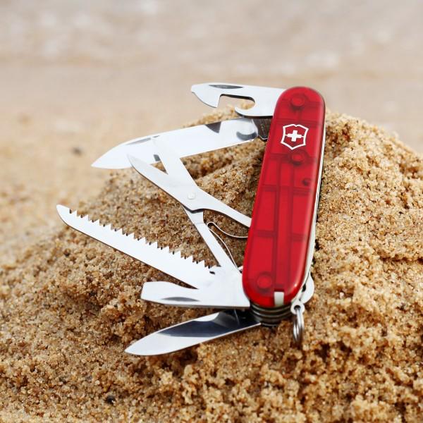 Victorinox Huntsman Pocket Knife, Red, 91mm