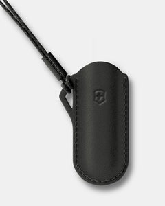 Victorinox kožené púzdro na vreckový nôž, čierna