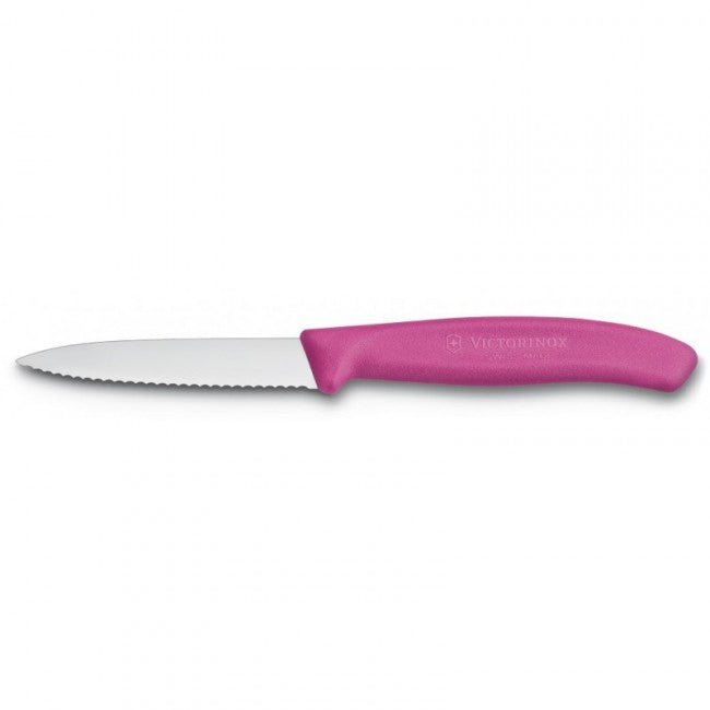 Victorinox Universal Kitchen Knife, Serrated Pink
