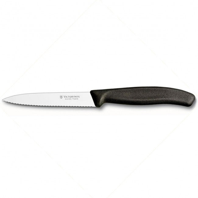 Victorinox Universal Kitchen Knife, Serrated Black