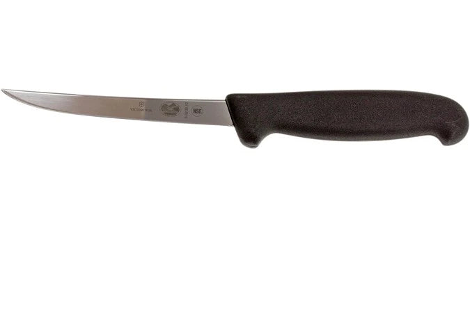 Victorinox Fibrox Kitchen Boning Knife, Black