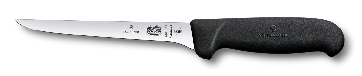 Victorinox Fibrox Boning Knife, Black