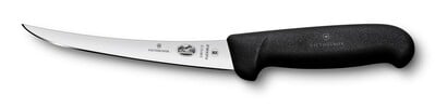 Victorinox Fibrox Kitchen Boning Knife, Black