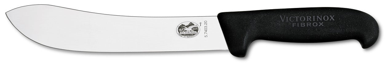 Victorinox Fibrox Butcher Knife, Black