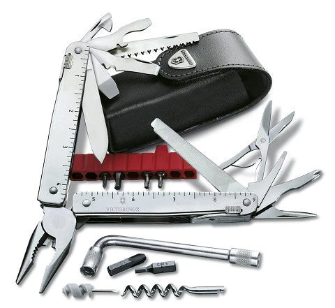 Victorinox SwissTool X Plus Multi-Tool with Leather Sheath