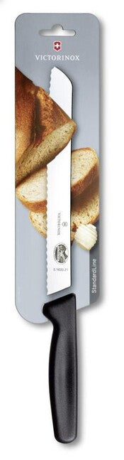Victorinox Bread and Pastry Knife, Black