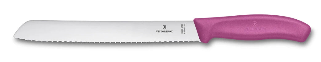 Victorinox Swiss Classic Bread and Pastry Knife, Pink