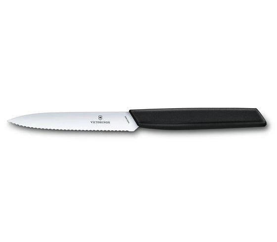 Victorinox Fruit and Vegetable Knife, Wavy Edge Swiss Modern