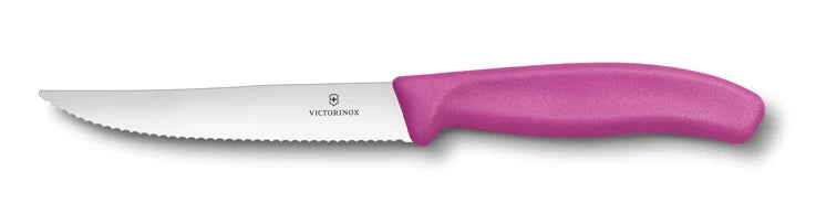 Victorinox Swiss Classic Steak and Pizza Knife, Pink