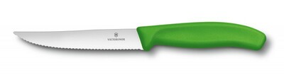 Victorinox Swiss Classic Steak and Pizza Knife, Green
