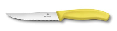 Victorinox Swiss Classic Steak and Pizza Knife, Yellow