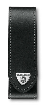 Victorinox Ranger Medium Leather Sheath, Black, 130mm