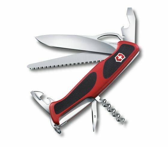 Victorinox RangerGrip 79 Multi-Tool, Red-Black, 130mm, 12 Functions Knife, Blister