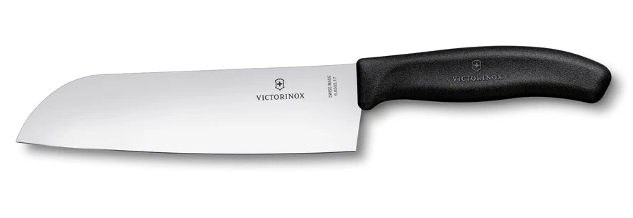 Victorinox Swiss Classic Santoku Knife, Black