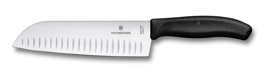 Victorinox Santoku Knife Swiss Classic, Black