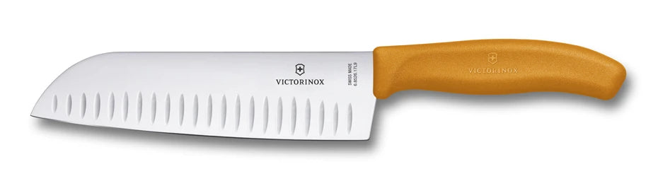 Victorinox Swiss Classic Santoku Knife, Orange