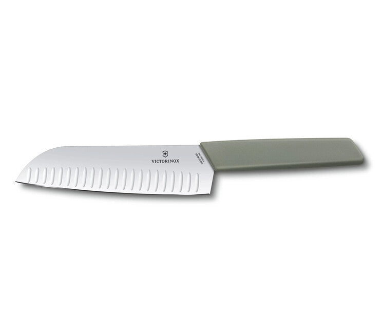 Victorinox Swiss Modern Santoku Knife, Olive Green