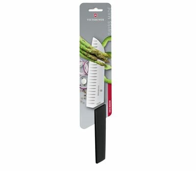 Victorinox Swiss Modern Santoku Knife, Black