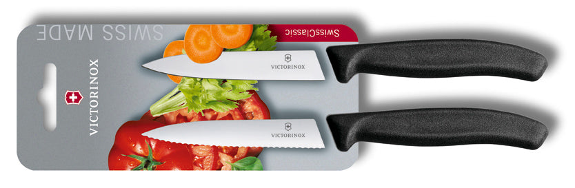Victorinox 2-Piece Peeling Knife Set 2 l, Black