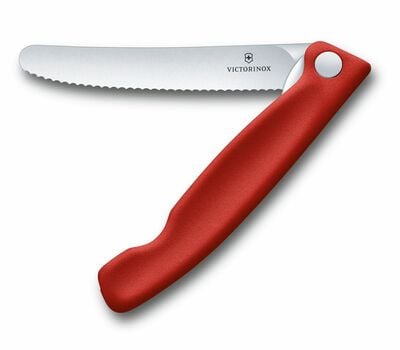 Victorinox Swiss Classic Folding Fruit and Vegetable Knife, Red