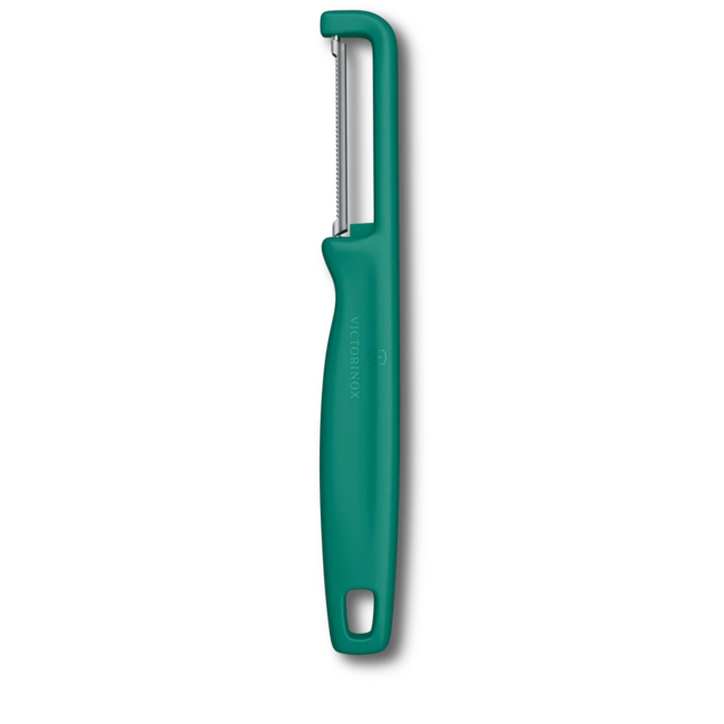 Victorinox Iota Peeler with Serrated Blade, Green