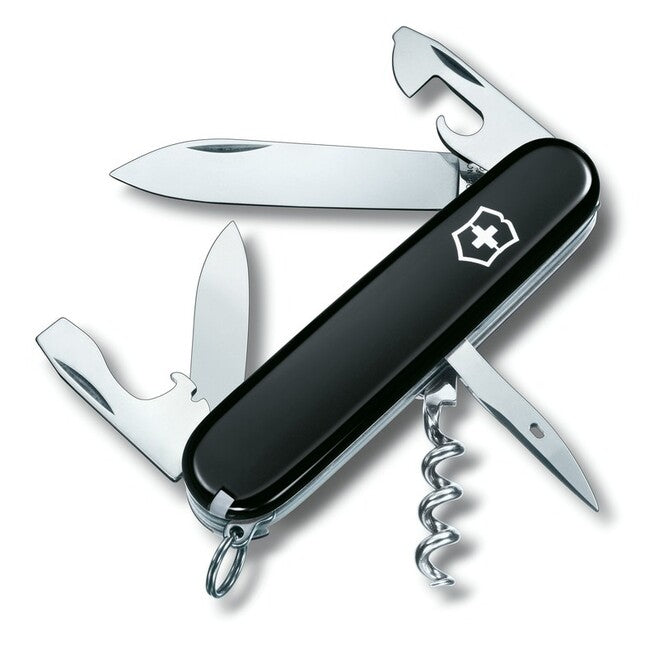Victorinox Spartan Multi-Function Knife 91mm, Black, 12 Functions